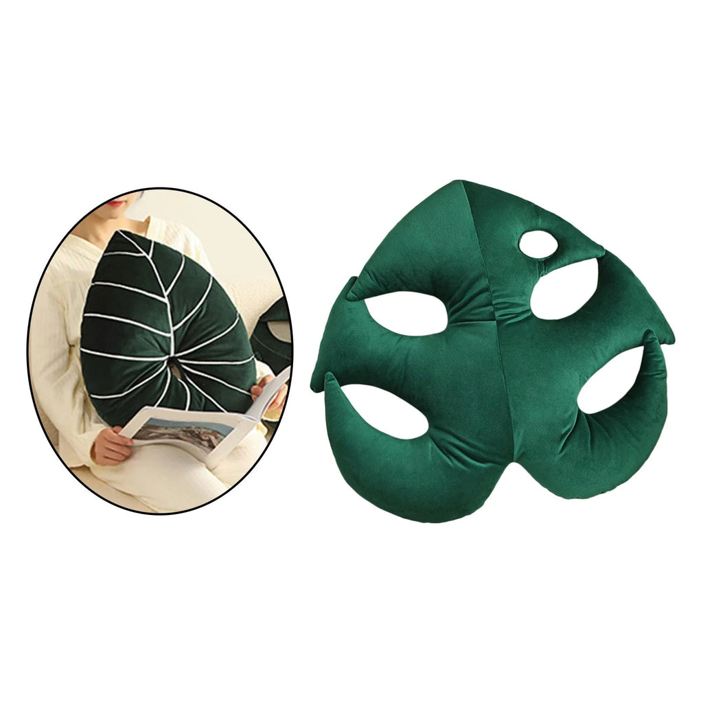 Leaf Throw Pillow Plant Leaves Cushion E567043
