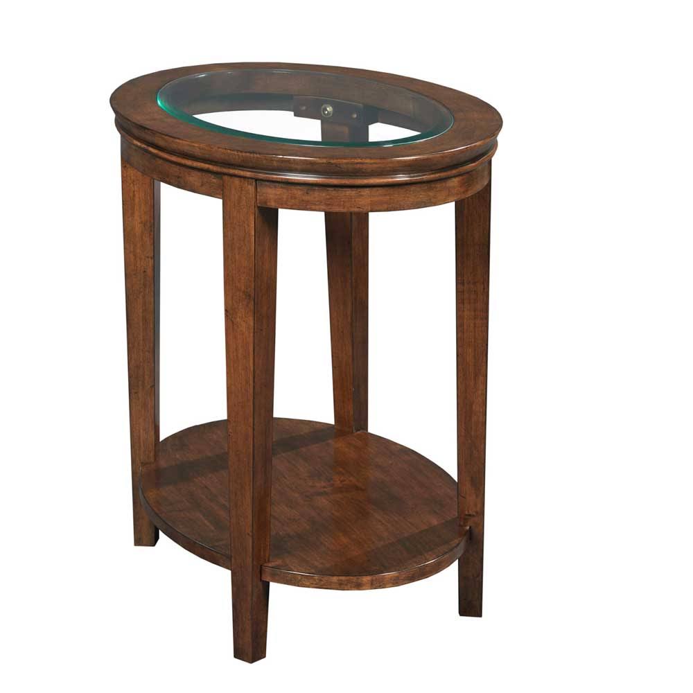 Oval End Table Y43326