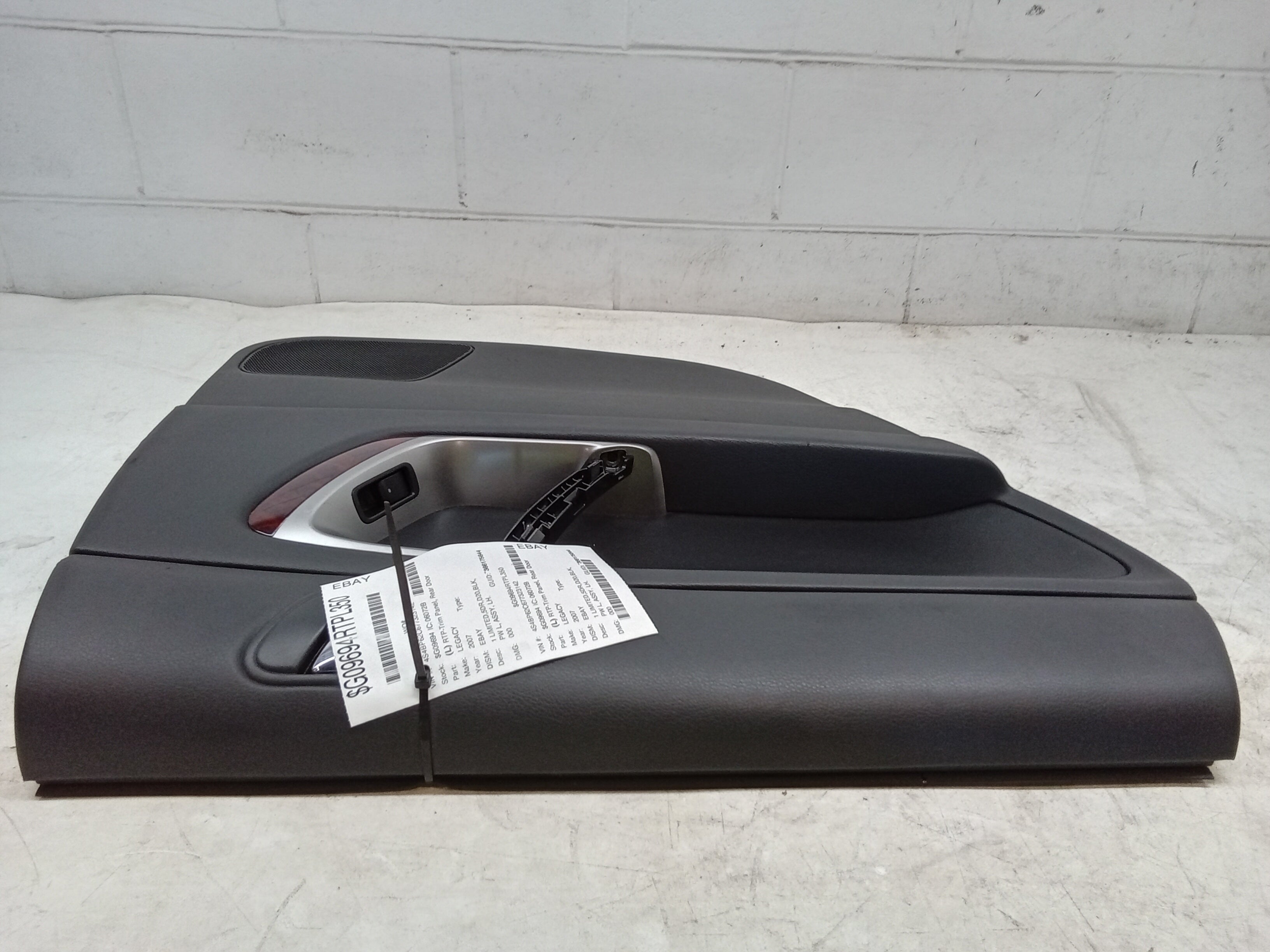 Rear Left Door Trim Panel Z254