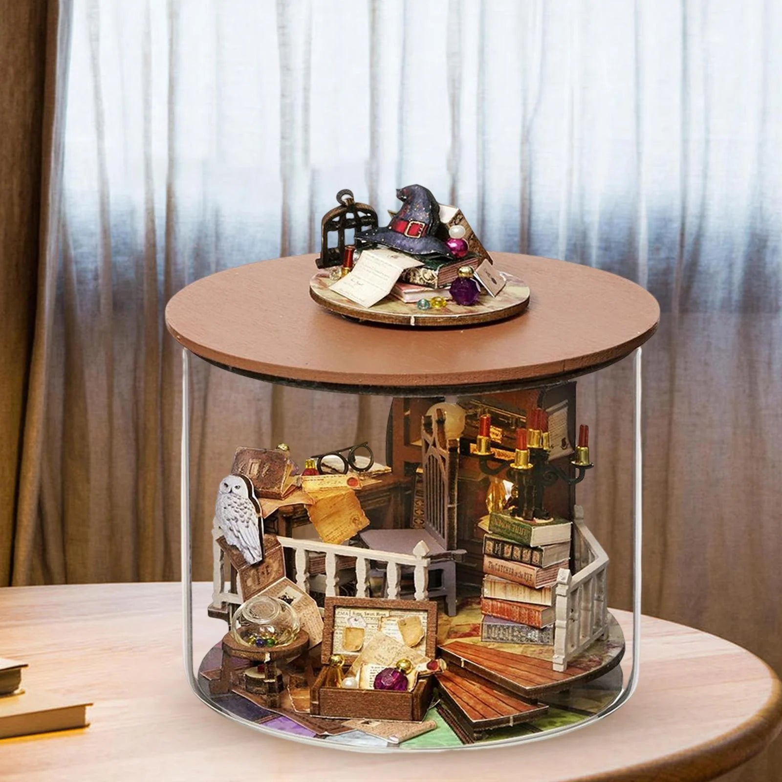 3D Wooden Dollhouse Puzzle Model W8541