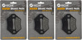 Front L/R Rear Center Brake Pad Set Semi-Metallic 3 Pack G65272