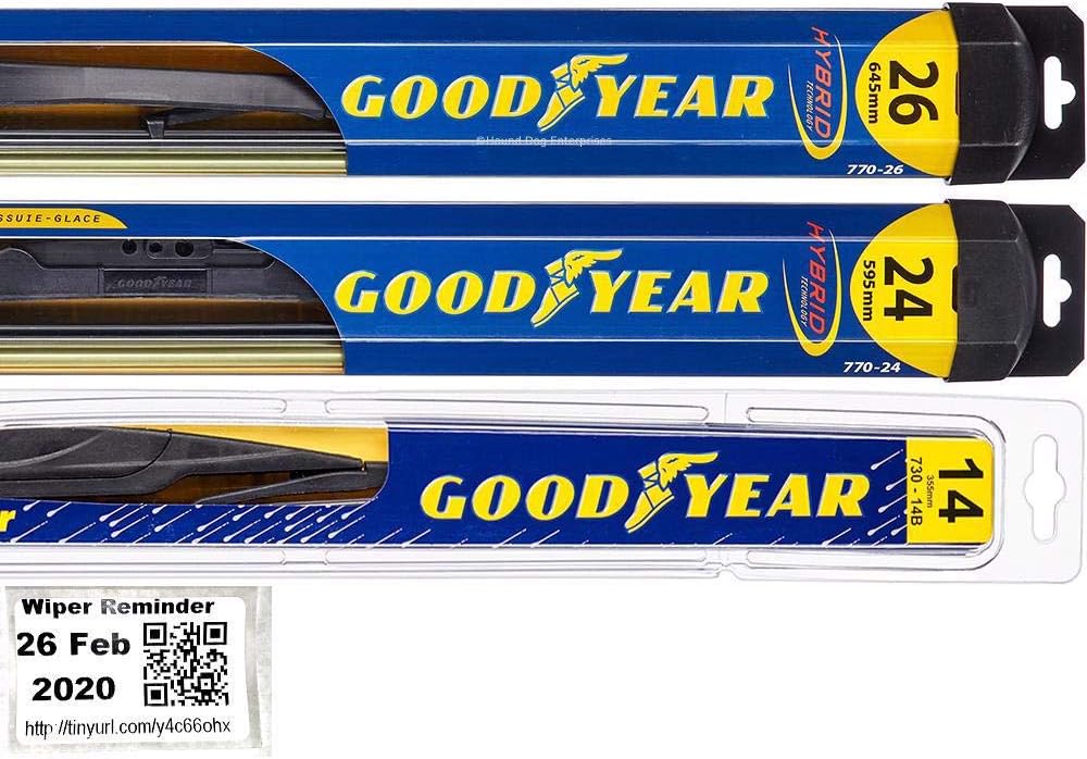 Windshield Wiper Blade Set Pack of 2 V58593