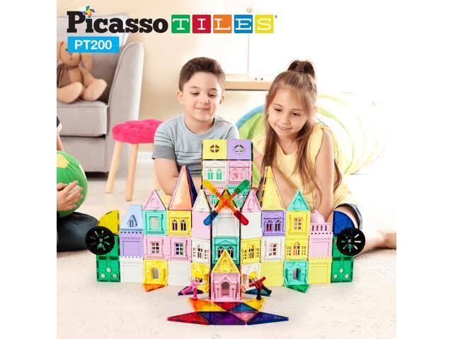 200-Piece 3D Magnetic Building Block Set E309