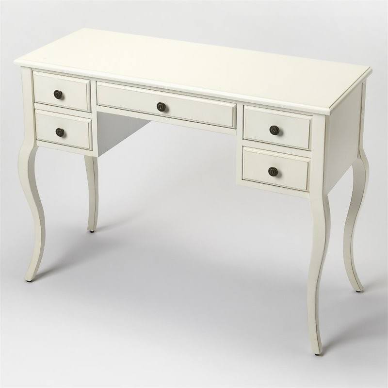 Cottage White Writing Desk F94151