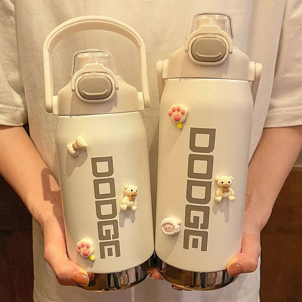 Stainless Steel Vacuum Flask Water Bottle Insulated Tumbler P2823