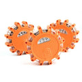 Orange LED Emergency Flare 3 Pack with Carrying Case Q241