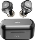 Black Hybrid Active Noise Cancelling Wireless Earbuds E95370
