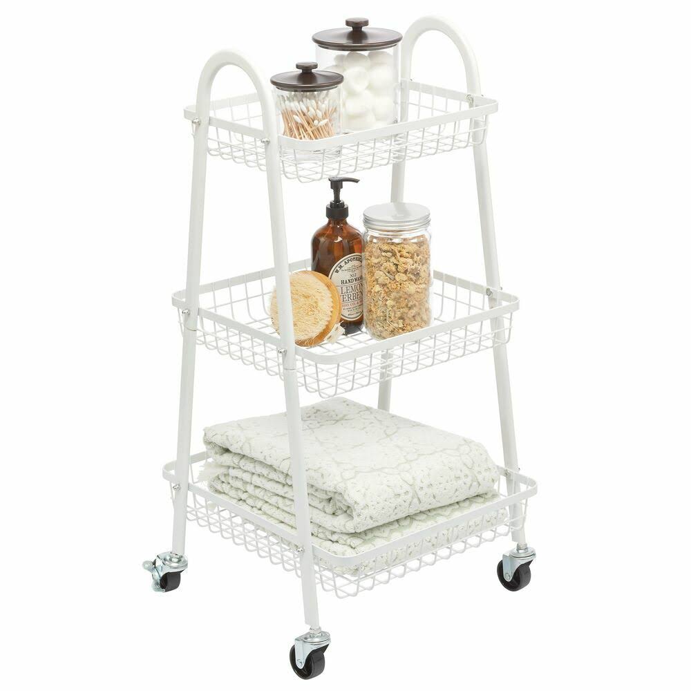 3 Tier Metal Storage Cart F217