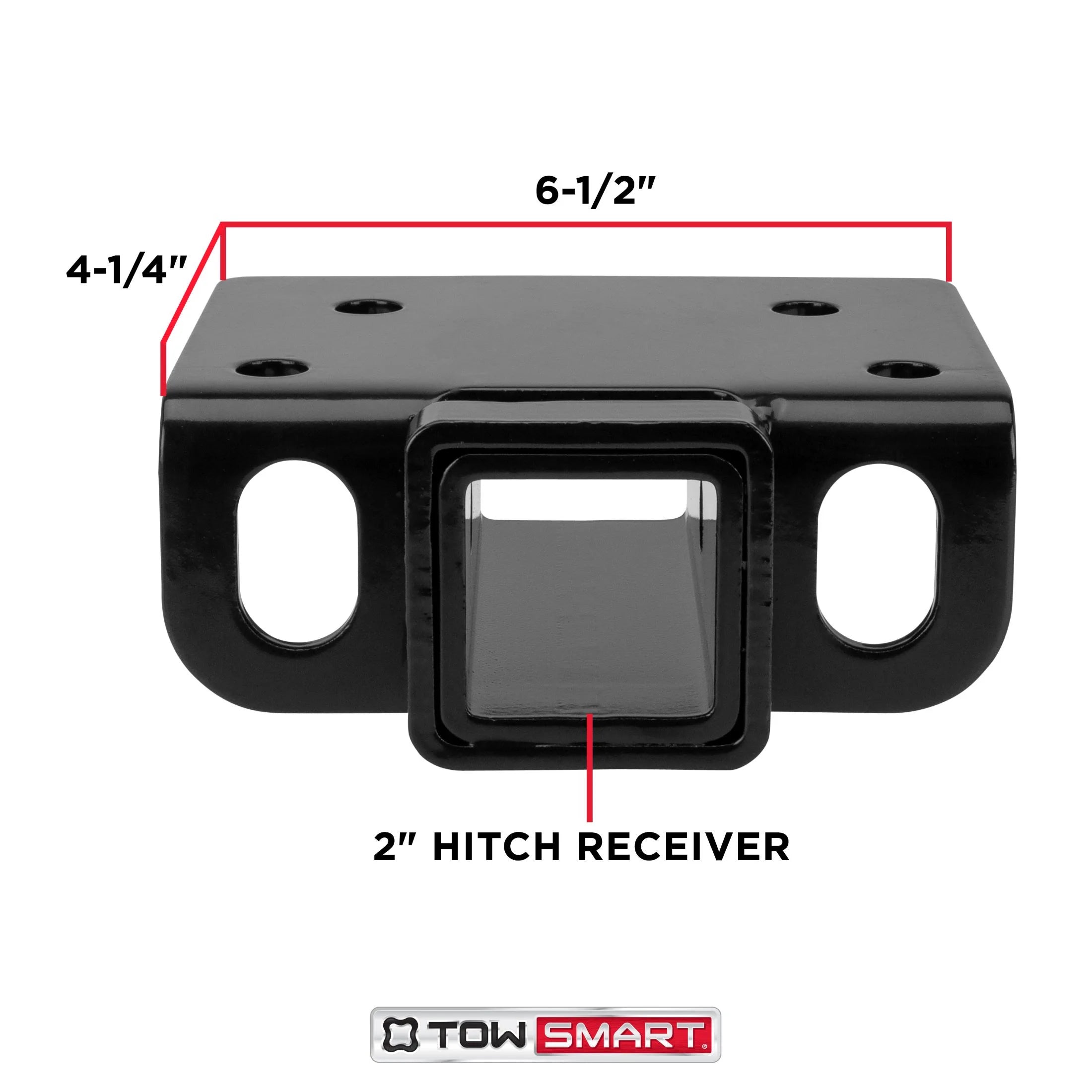 Black Class II Step Bumper Receiver Hitch G51865