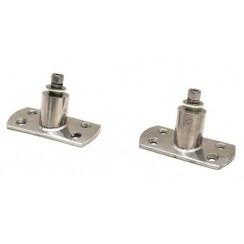 70 Degree Stainless Steel Boat Wakeboard Tower Mounts (Pair) W6405