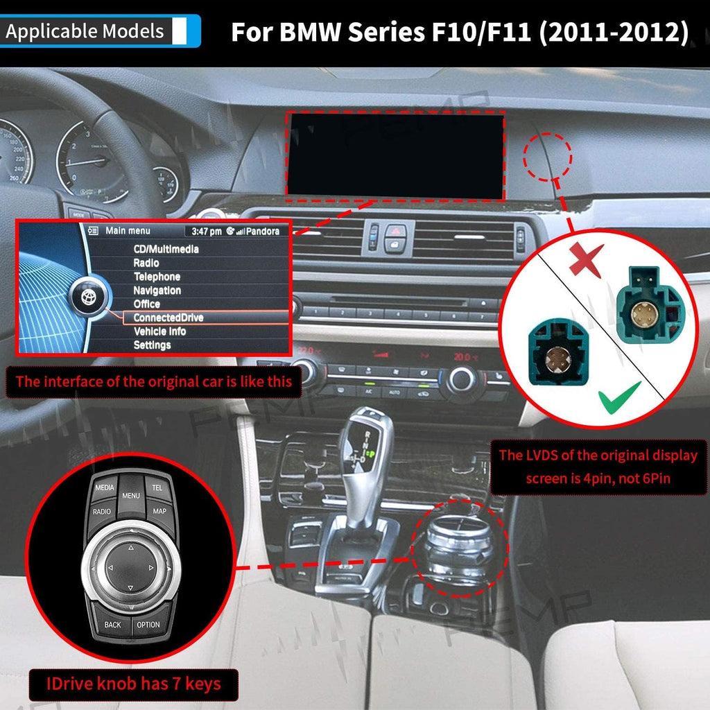10.25 inch IPS Touch Screen Carplay for BMW F10 F11 M68367