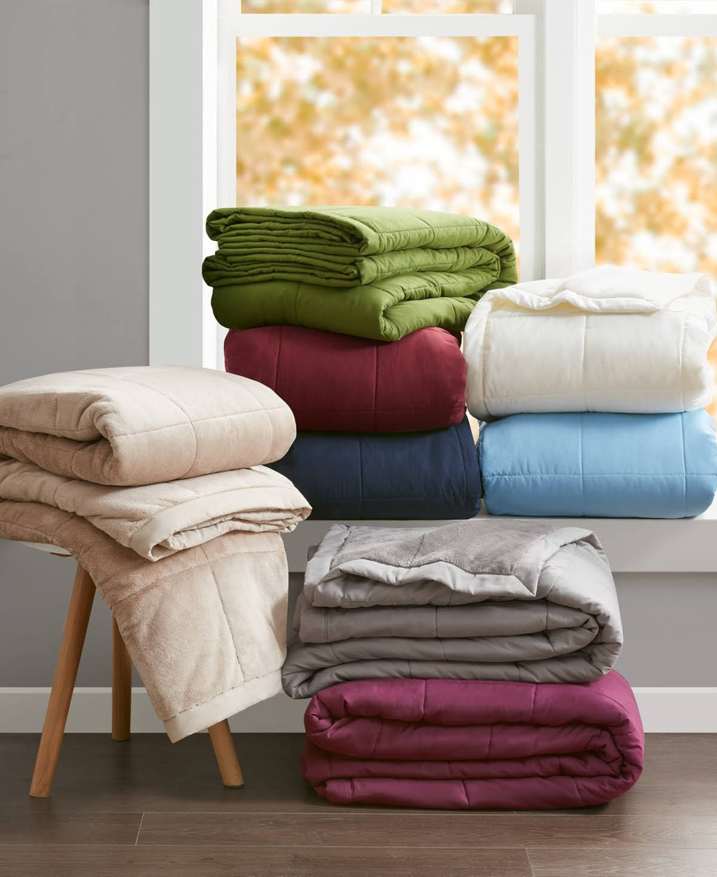 King Down Alternative Reverse to Plush Blanket X2121