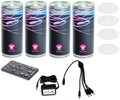 Wireless LED Uplight (Set of 4) J688178