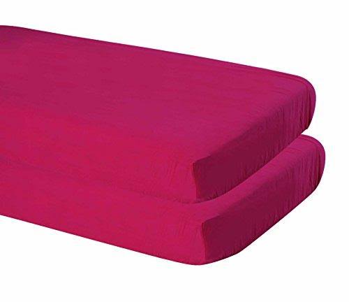 Pink Fuschia Crib Fitted Sheet R4294