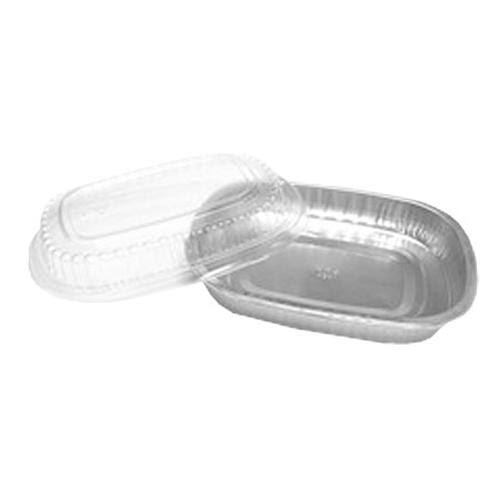 Black Aluminum Container with Dome Lid, Case of 100 R288522