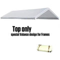 White Canopy Replacement Cover Top Roof Tarp Shade L437243