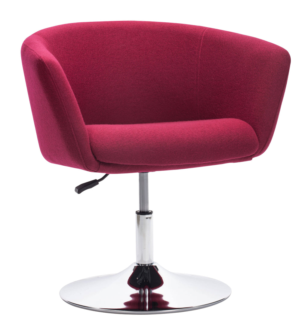 Carnelian Red Arm Chair B5916