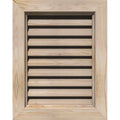 Primed Vertical Gable Vent U3343