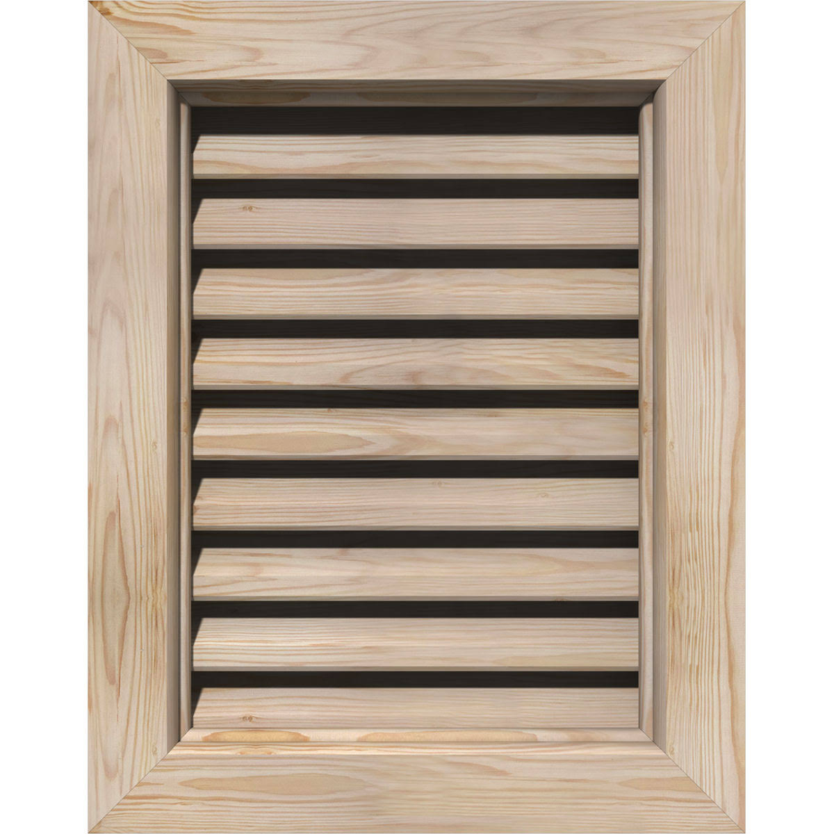 Primed Vertical Gable Vent U3343