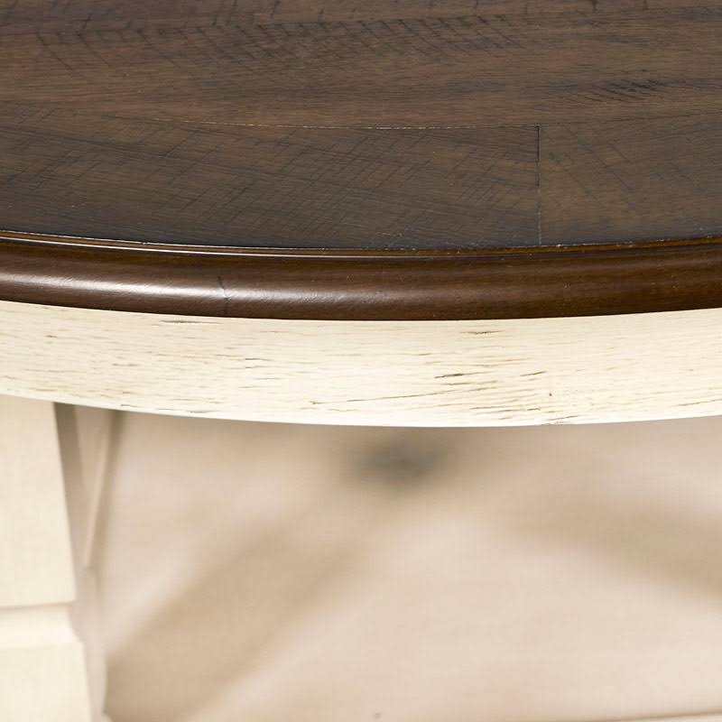 White Round Counter Table K37110