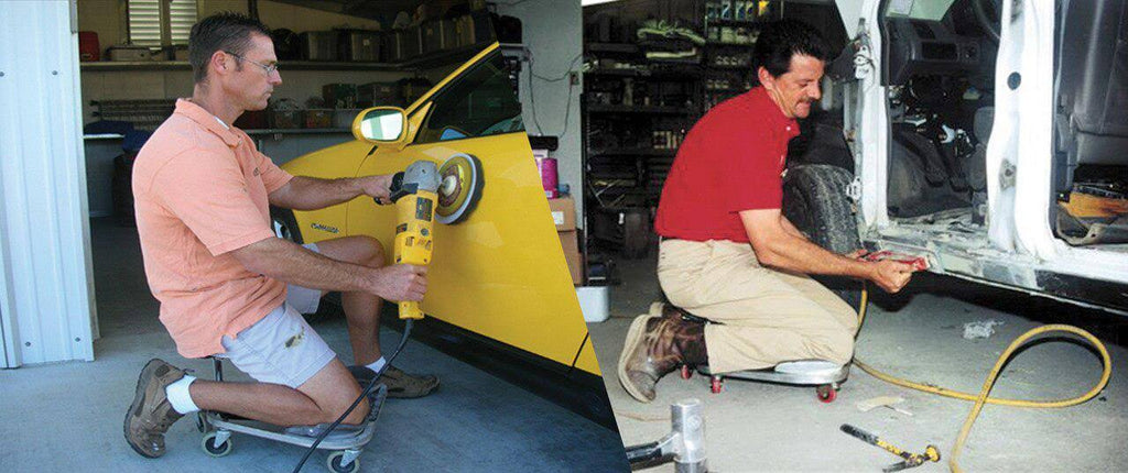 Kneeling Sitting Creeper with Casters Q44429