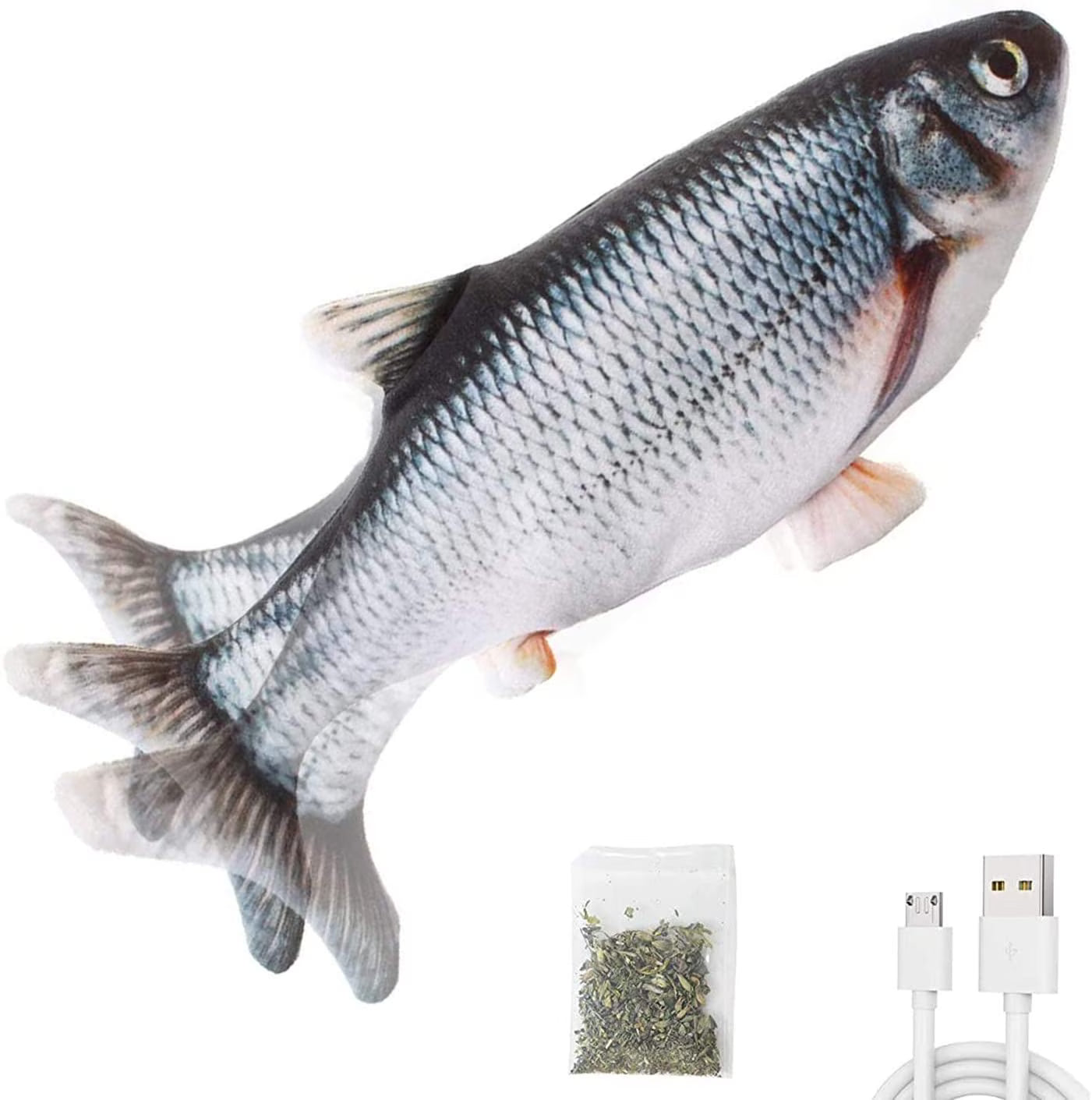 Moving Flopping Fish Cat Toy A2227