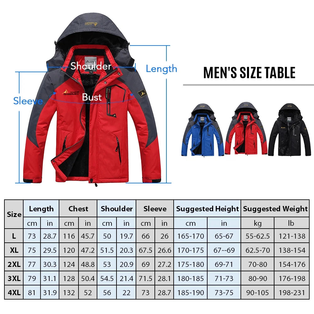 Waterproof Shell Ski Jacket A15517