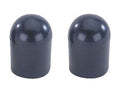 Two Black Rubber Sissy Bar Cups O353