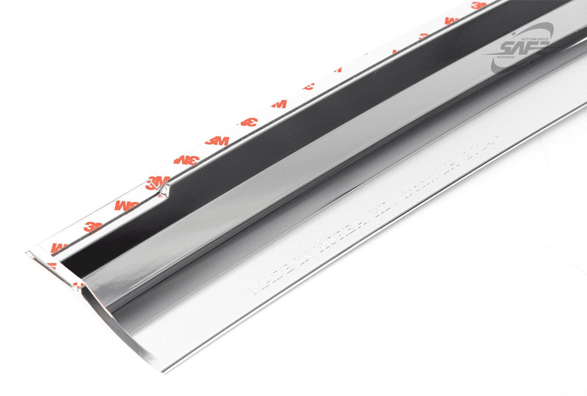 Chrome Side Window Visors Rain Guards Deflectors C168978
