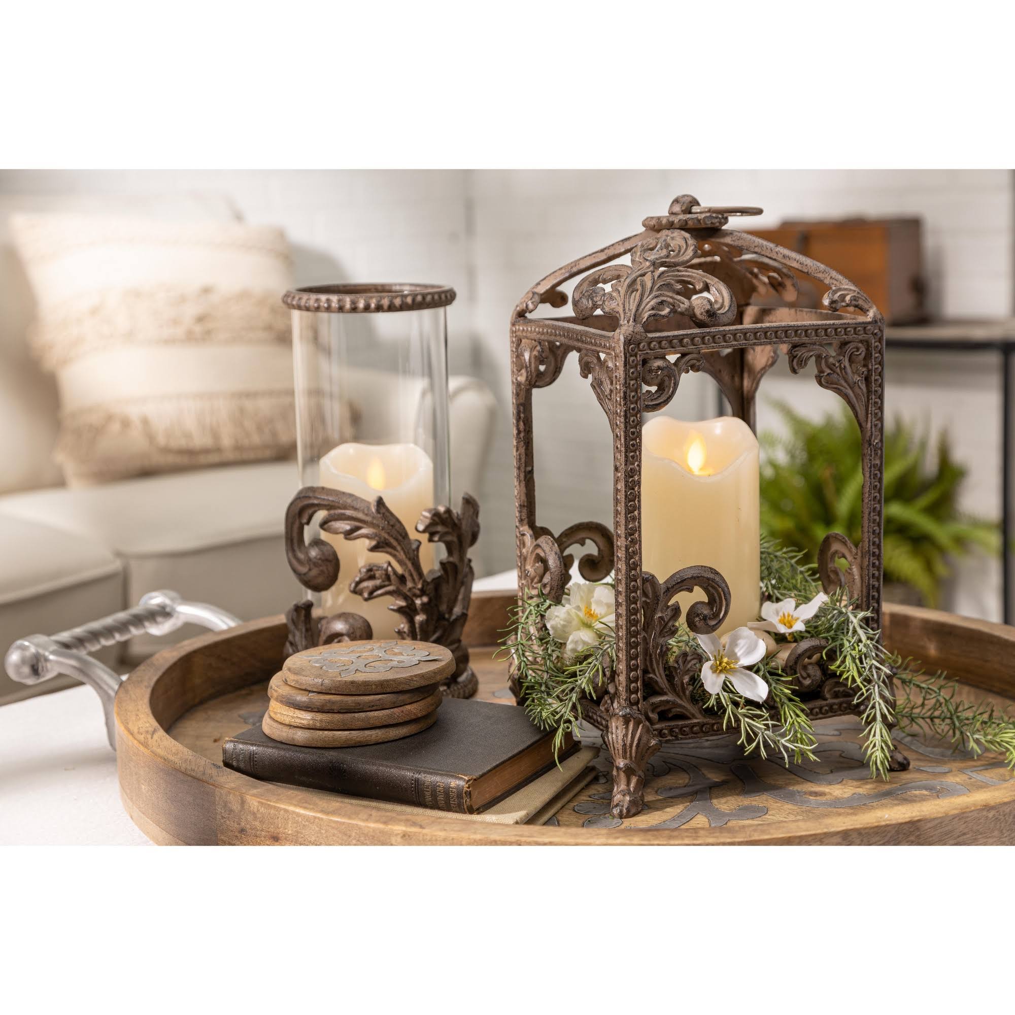 Medium Metal Lantern X250706
