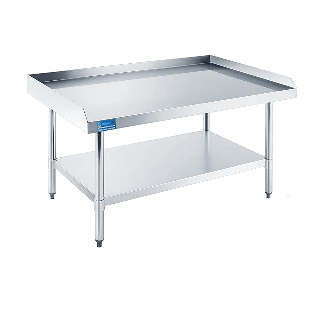 Stainless Steel Equipment Stand, 25, Heavy Duty Grill Table B465633