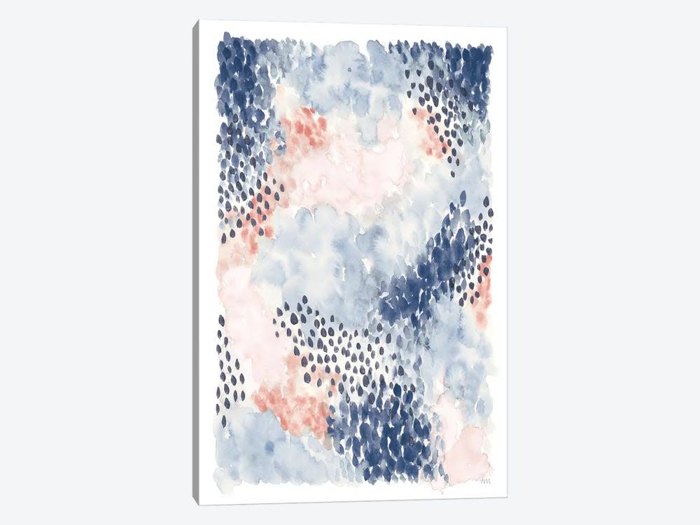 Canvas Wall Decor Prints - Spring Blooms Watercolor art P24237