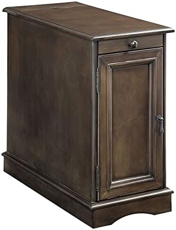 Cherry Wood Storage End Table M8863