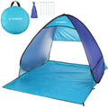 Pop Beach Tent Sun Shelter with Carry Bag W100