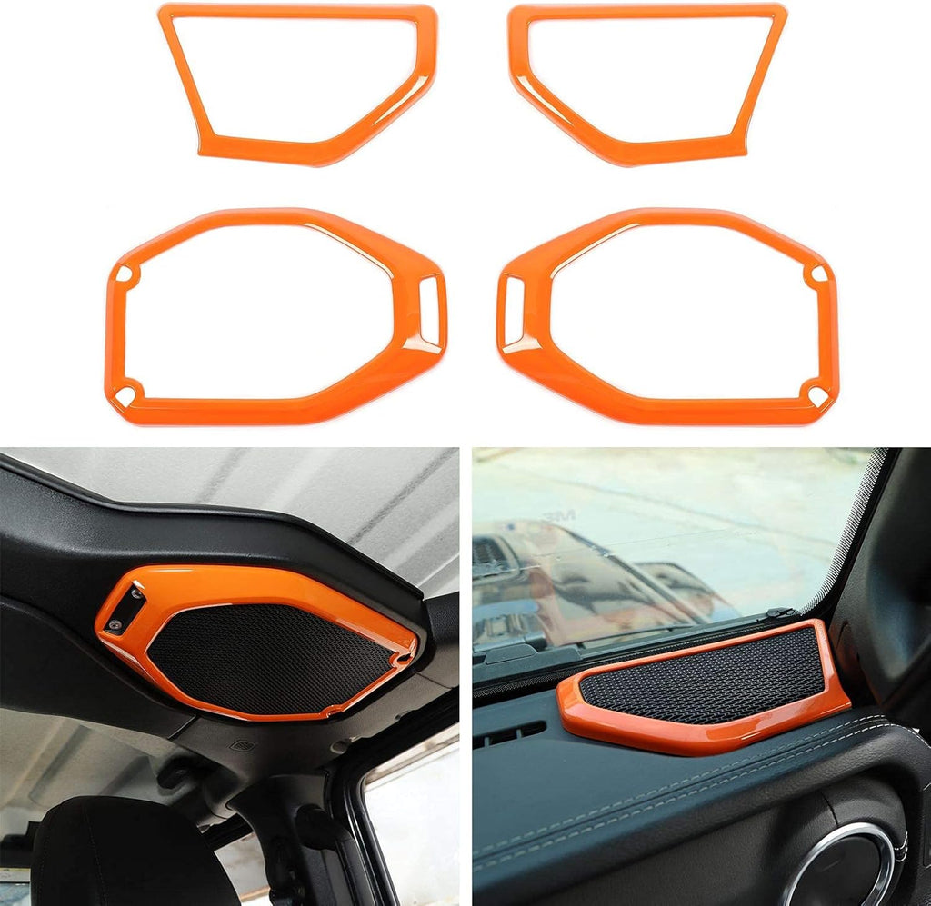 ABS Blue Speaker Audio Trim for Jeep Wrangler JL Gladiator JT D283534