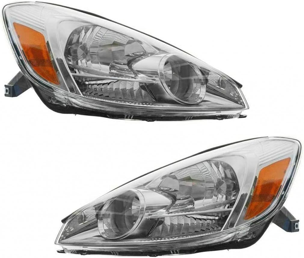 Pair Headlights for 2004 2005 Toyota Sienna D751