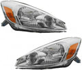 Pair Headlights for 2004 2005 Toyota Sienna D751