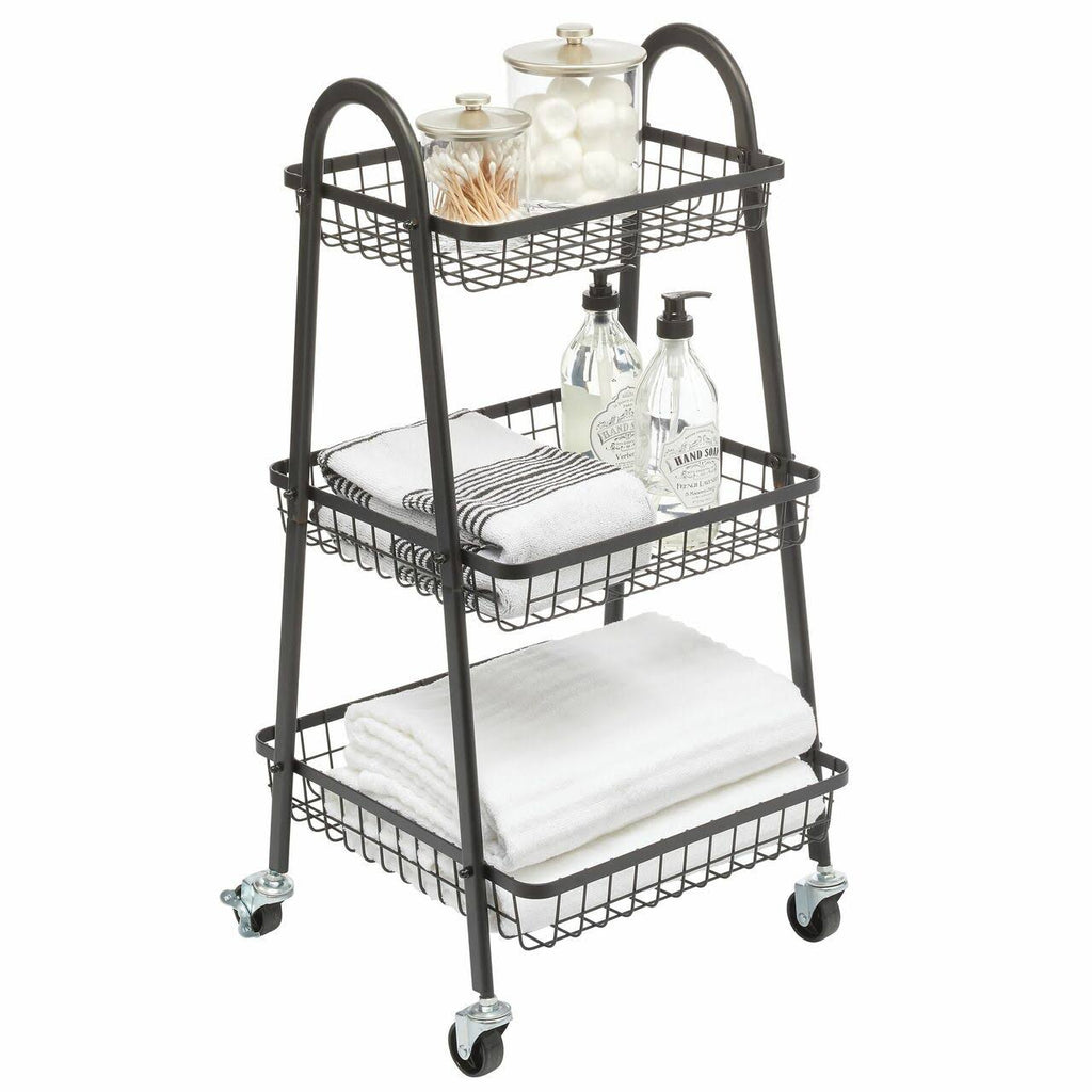 3 Tier Metal Storage Cart F217