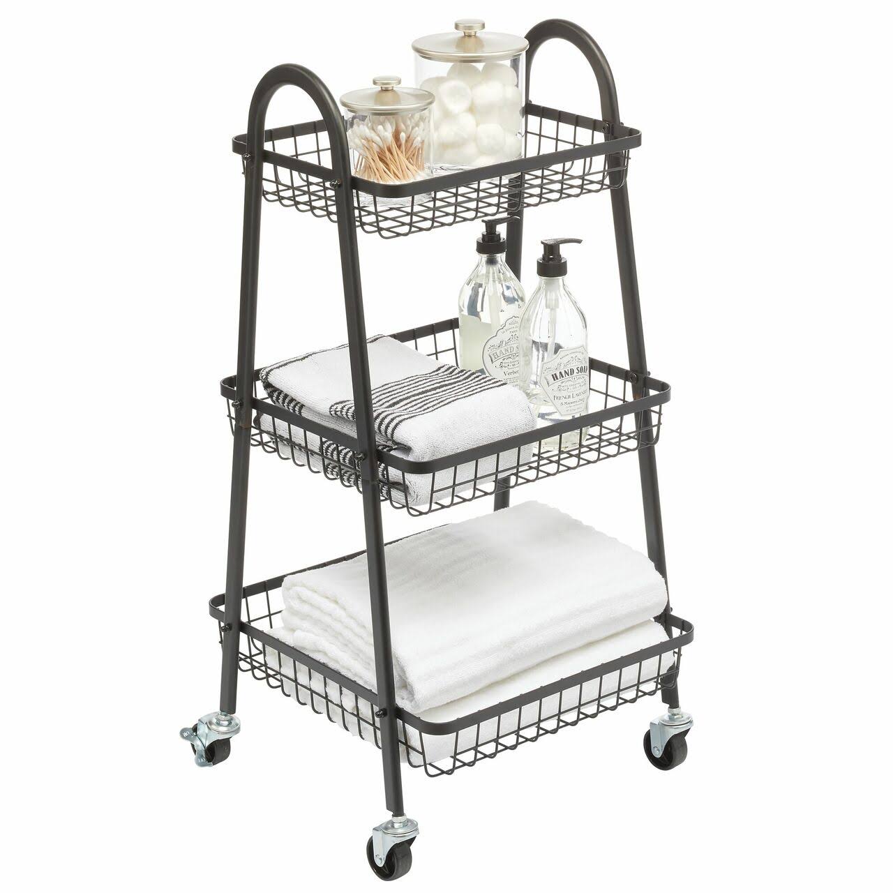 3 Tier Metal Storage Cart F217