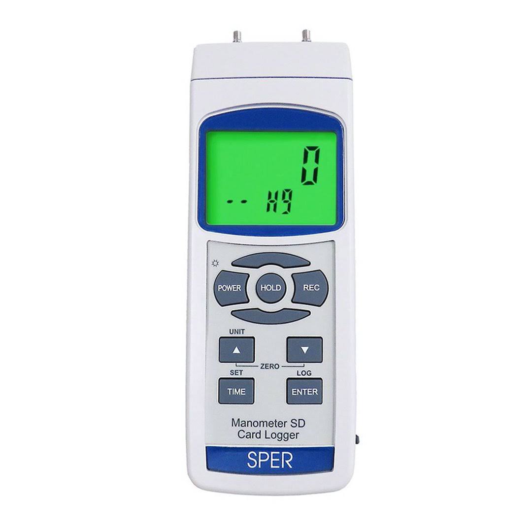 Digital Manometer with SD Card Logger W7211