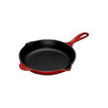 Cherry Enameled Cast-Iron Skillet with Iron Handle F366