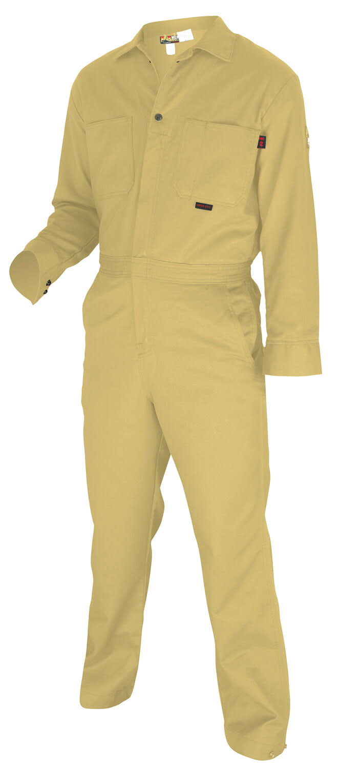 Tan Contractor FR Coverall T360582