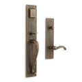 Antique Brass Solid Brass Full Plate Key T353304