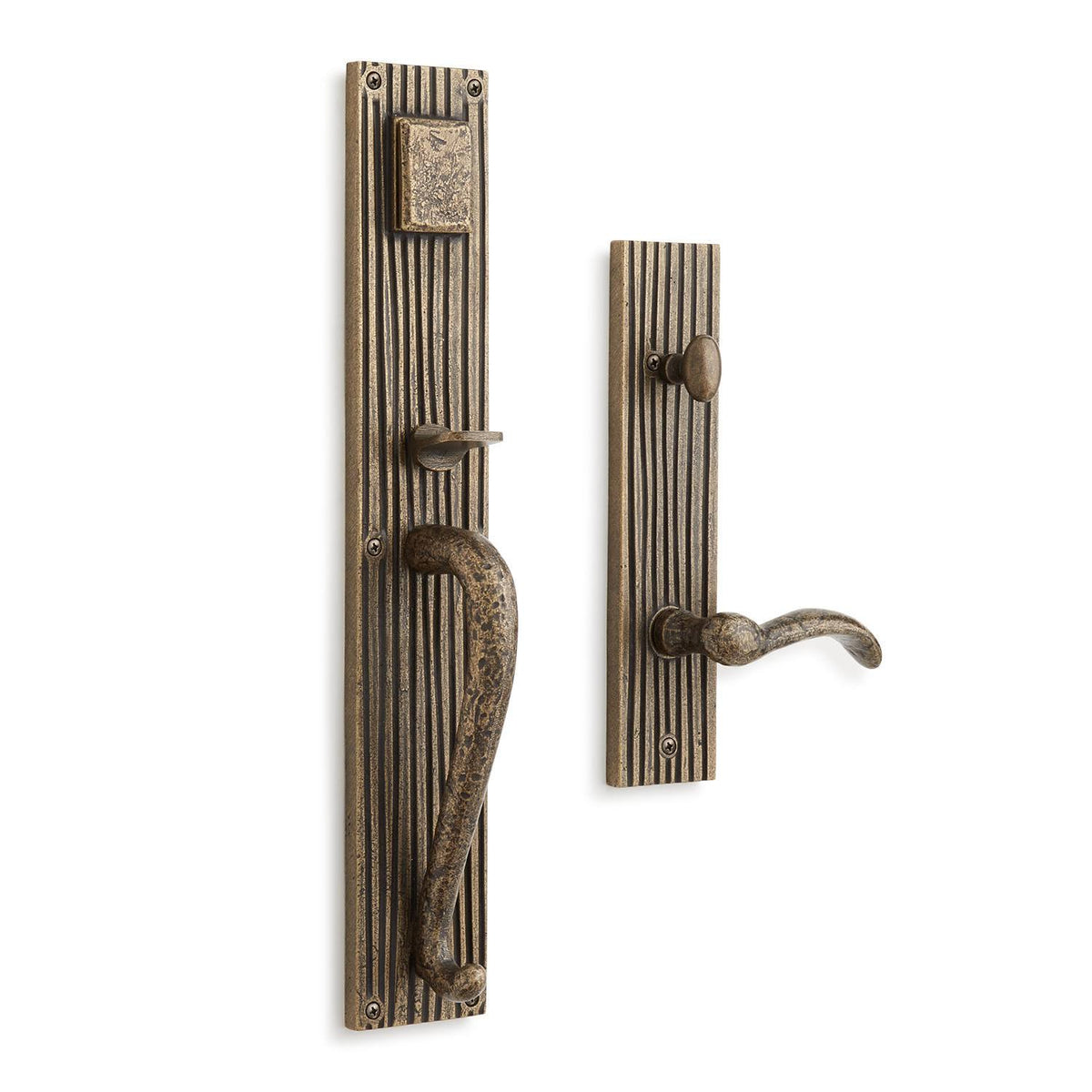 Antique Brass Solid Brass Full Plate Key T353304