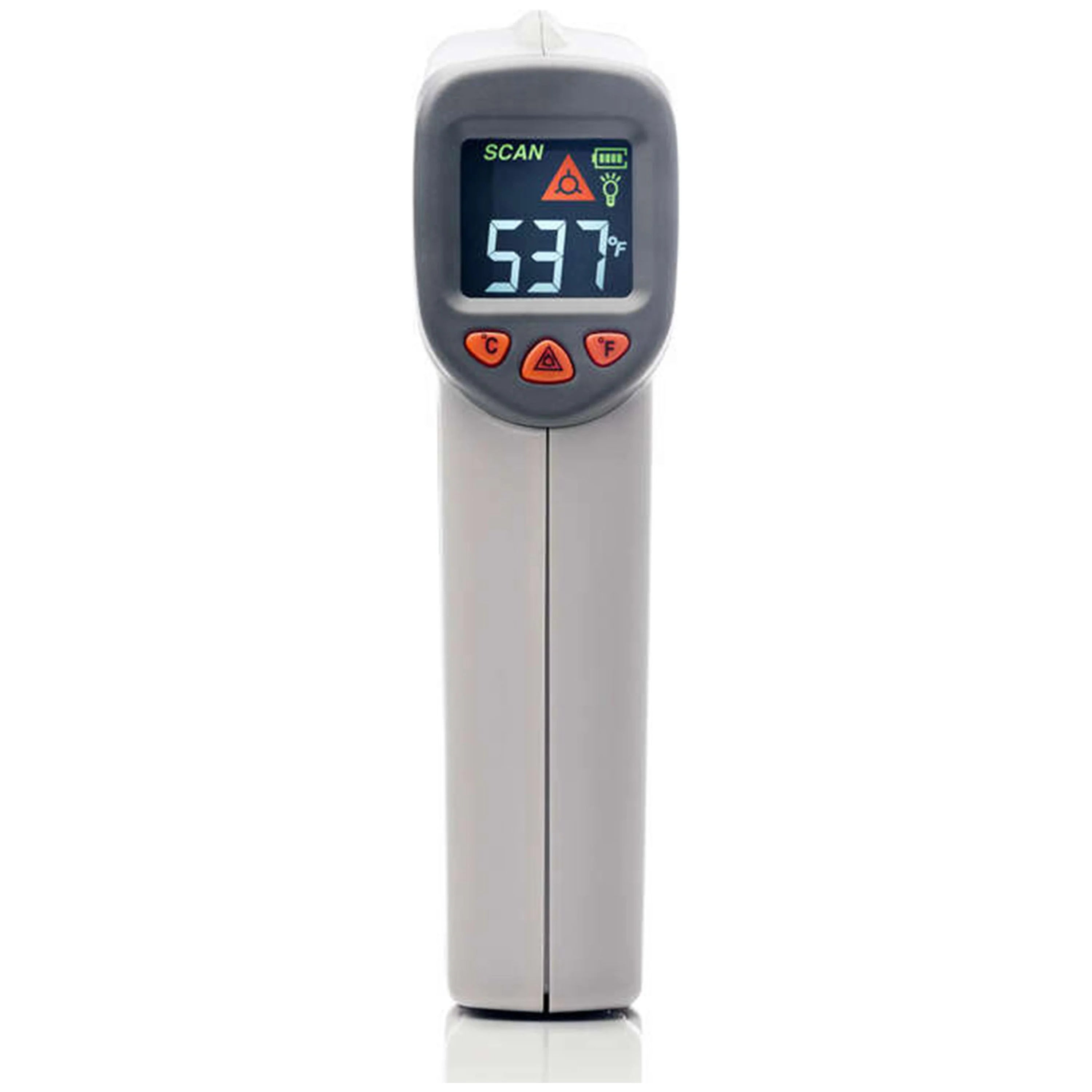 Infrared Thermometer, No Touch, Laser, Digital Temperature Gun with Display, Temp Range -26°F to 1022°F N8893