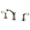3-Hole 2-Handle Widespread Lavatory Faucet, Brushed Nickel M350