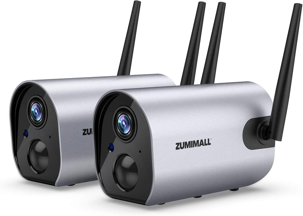Outdoor Security Camera Wireless WiFi Rechargeable Battery Powered Night Vision Waterproof C98851