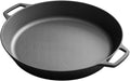Pre-Seasoned Cast Iron 15 Dual Handle Frying Pan F8976