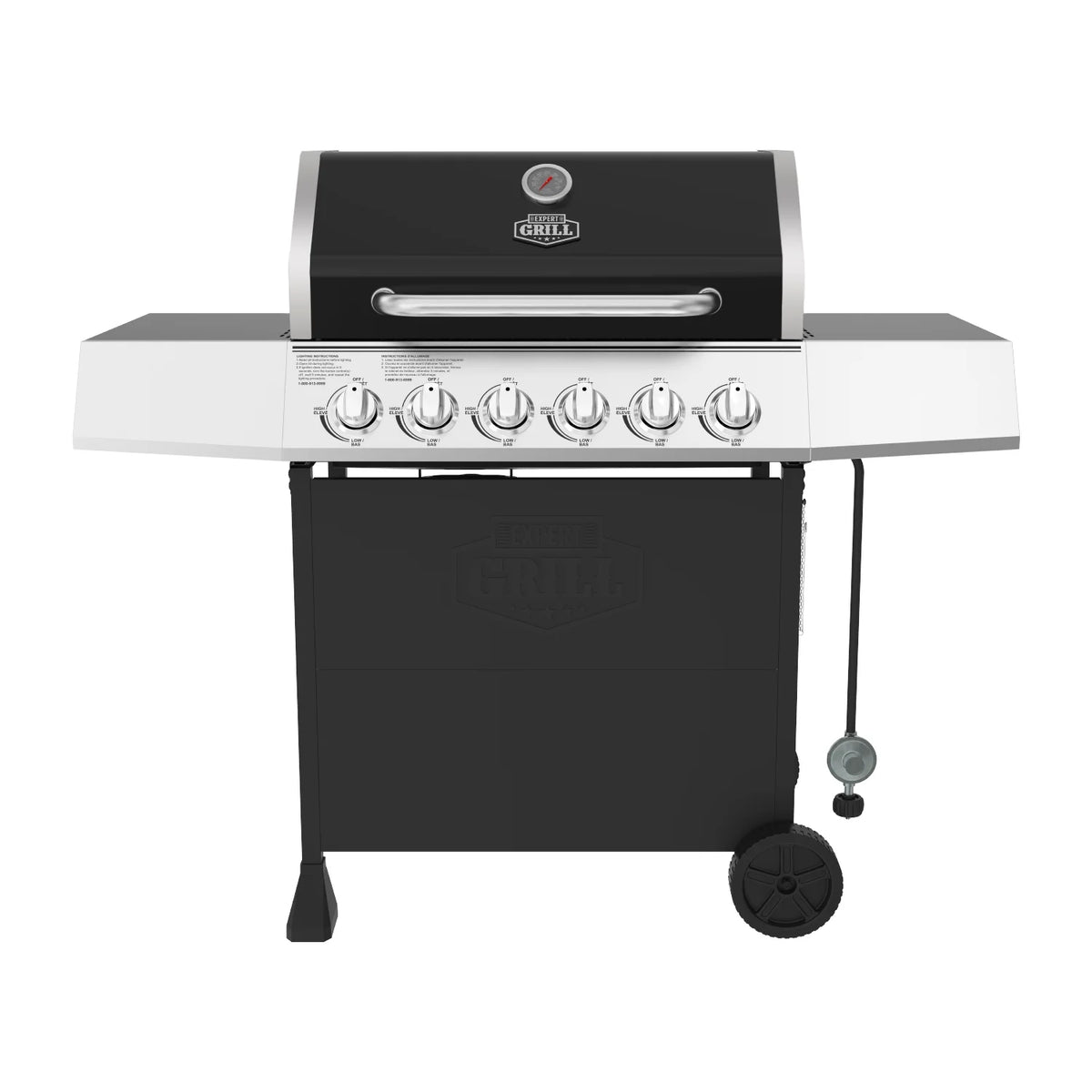 6x Burner Replacement Part Kit for Propane Gas Grill D791273