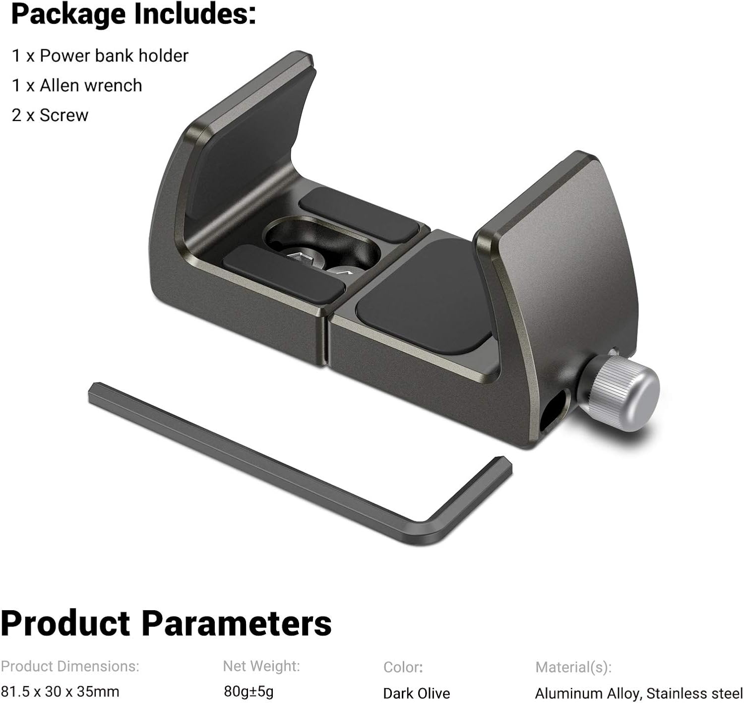 Universal Power Bank Holder for Camera M637